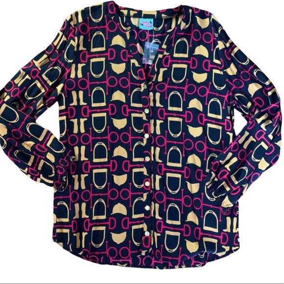 🆕 Haley and the Hound Equestrian Top - Medium - Picture 1 of 8